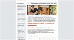 Desktop Screenshot of havarie-vody.cz
